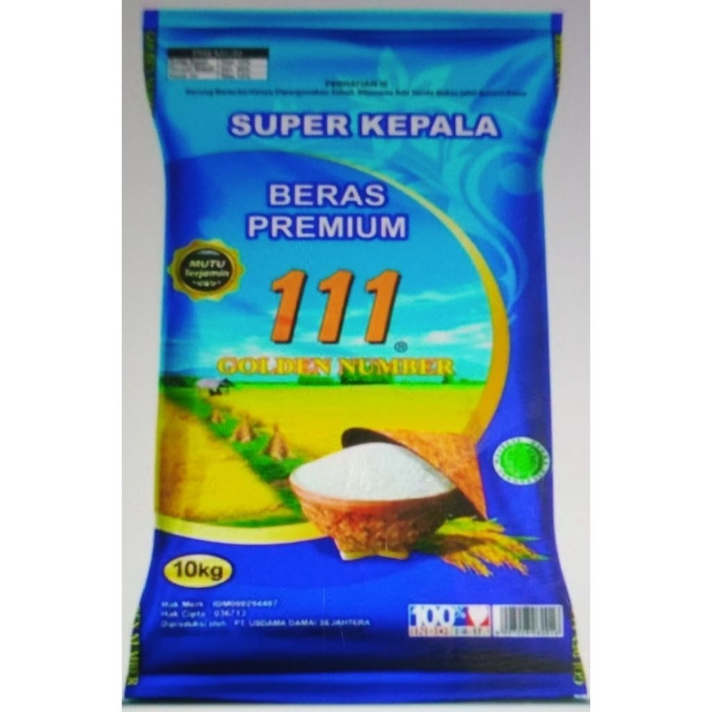 

beras 111 beras premium super kepala 10kg