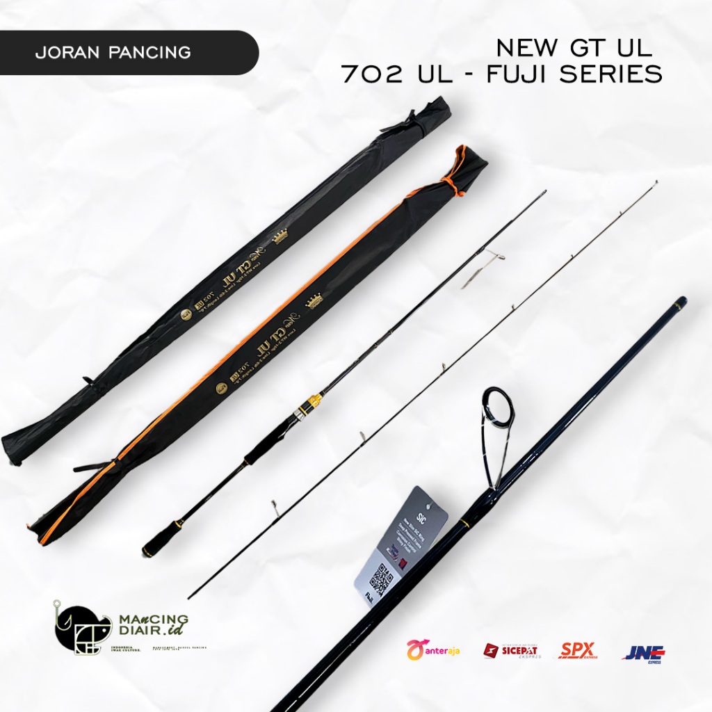 Joran Pancing Gamaru NEW GT UL (Ultra Light) || 702 UL