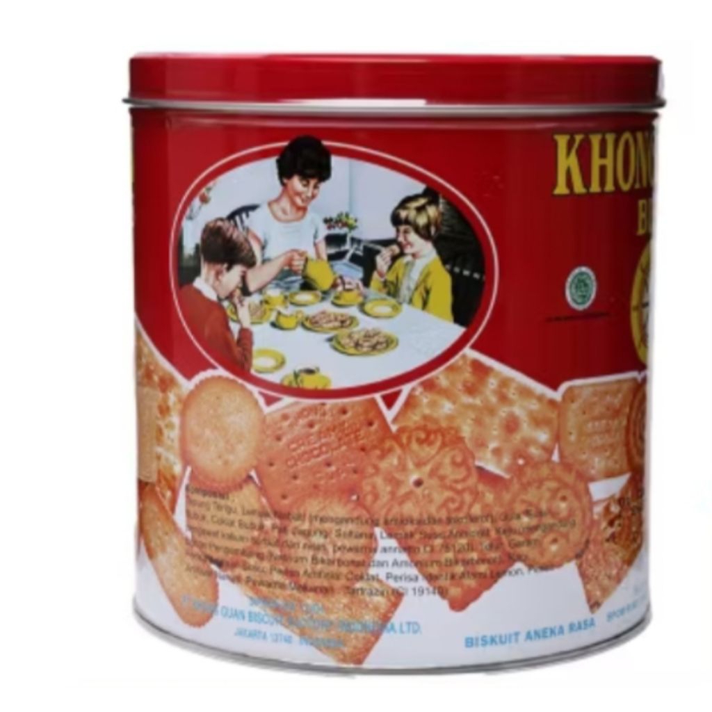 

Khong Guan Biskuit Kaleng Mini 650Gr Rasa Enak