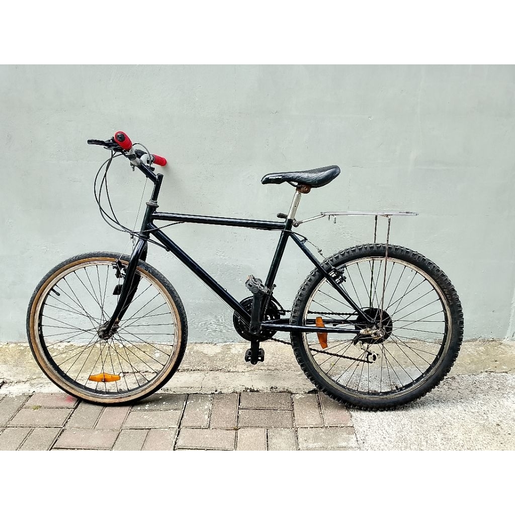 Sepeda ukuran 24 inch model federal commuter bike jadul antik siap pakai tinggal gowes kondisi bagus