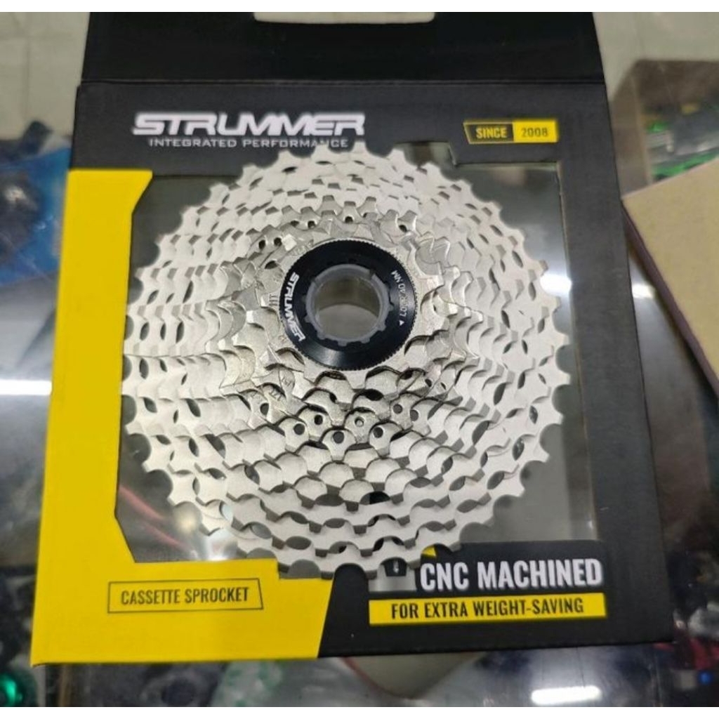 Cassette sproket 11 Speed 11 - 34T STRUMMER ultra light CNC machined
