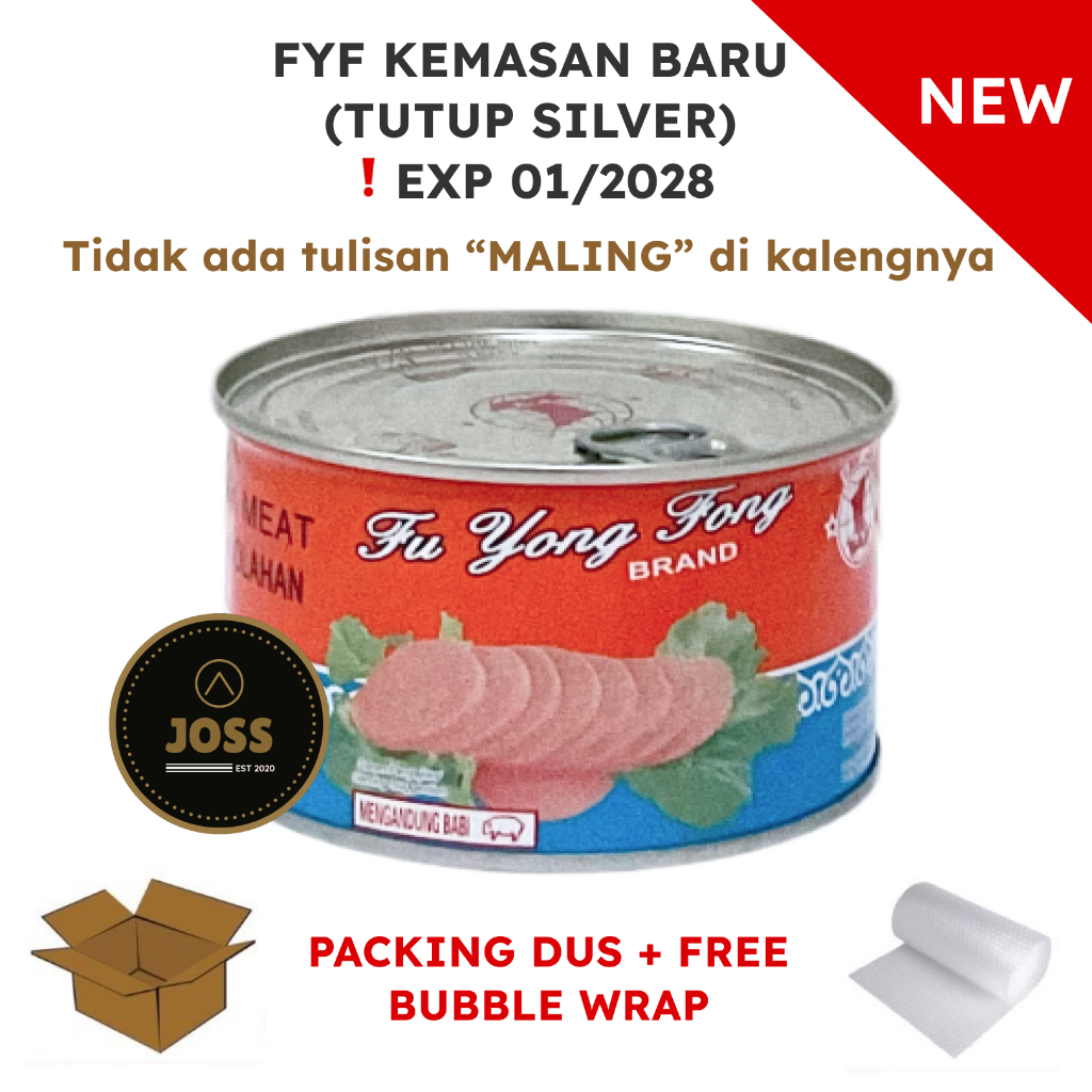 

Ham FYF 397gr Kaleng Besar Original - Pork Luncheon Meat / Ham Babi FYF