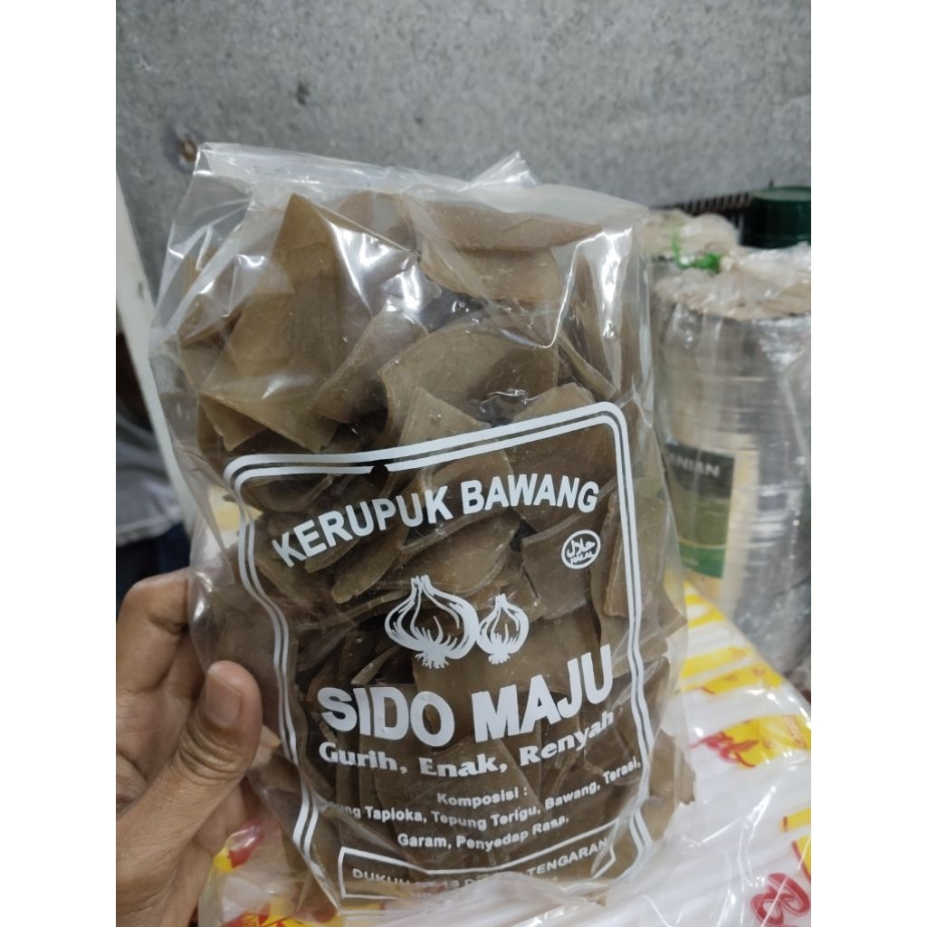 

krupuk bawang asli susukan/tengaran