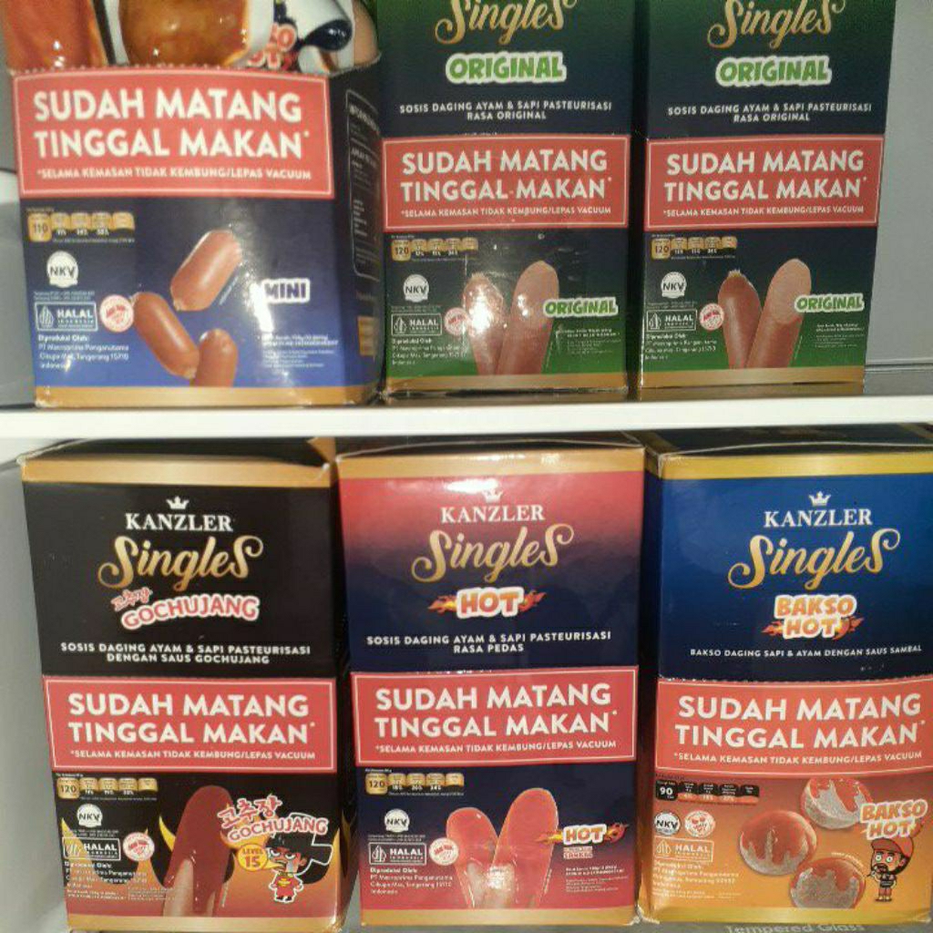 

sosis kanzler 65gr full rasa 1pack isi 12pcs