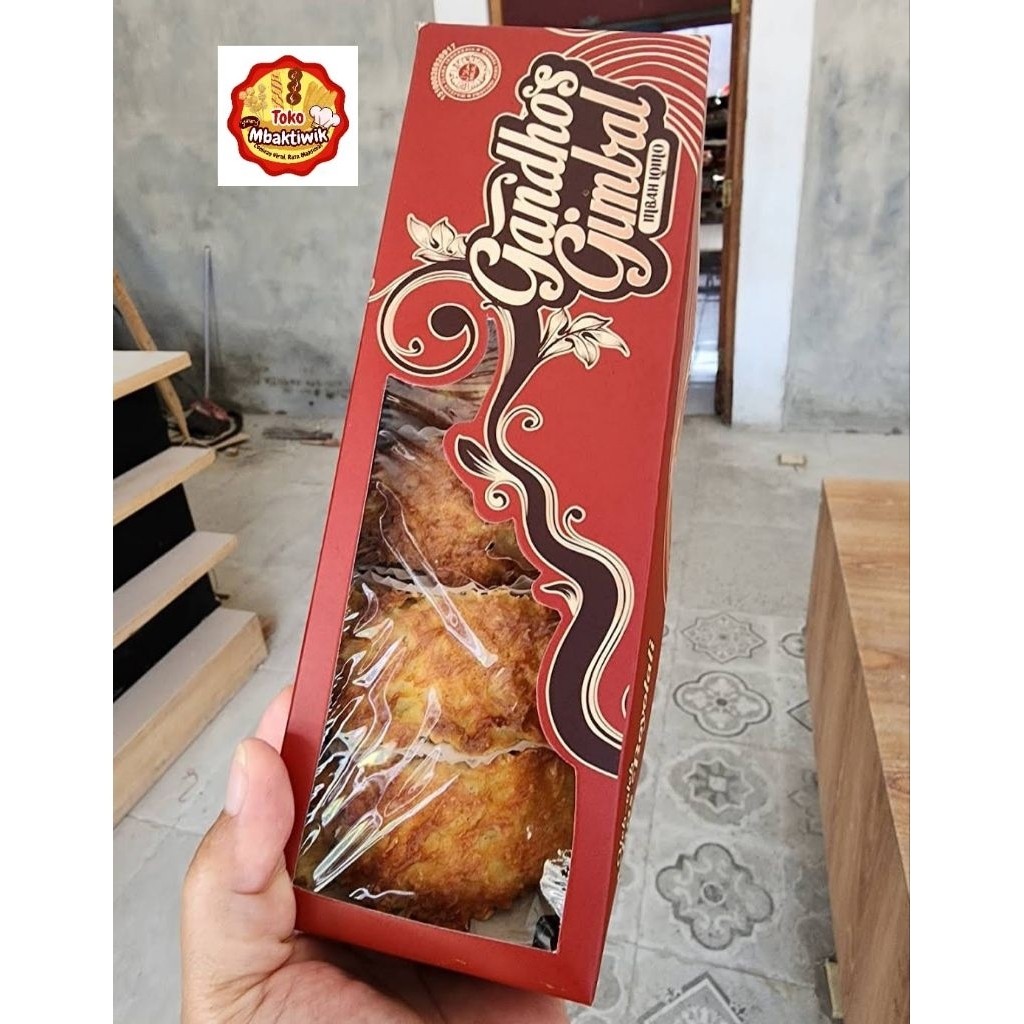 

gandos gimbal 500 gram isi 10 roti gandos gimbal Mbah lomo 500 gram isi 10