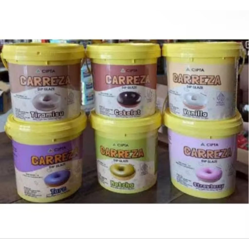 

Carreza Dip Glaze 1KG / Aneka Varian Rasa Premium