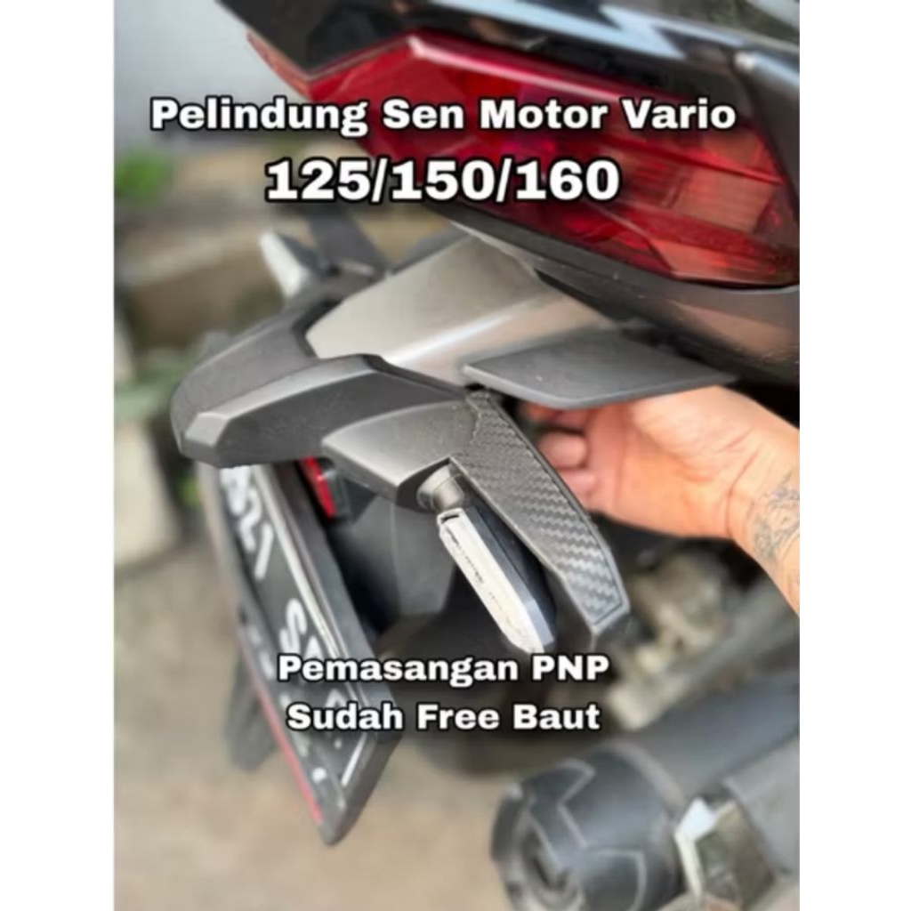 Cover Lampu Sein / Pelindung Lampu Sein / Protector Lampu Sein Motor Honda Vario 125 150 160 New
