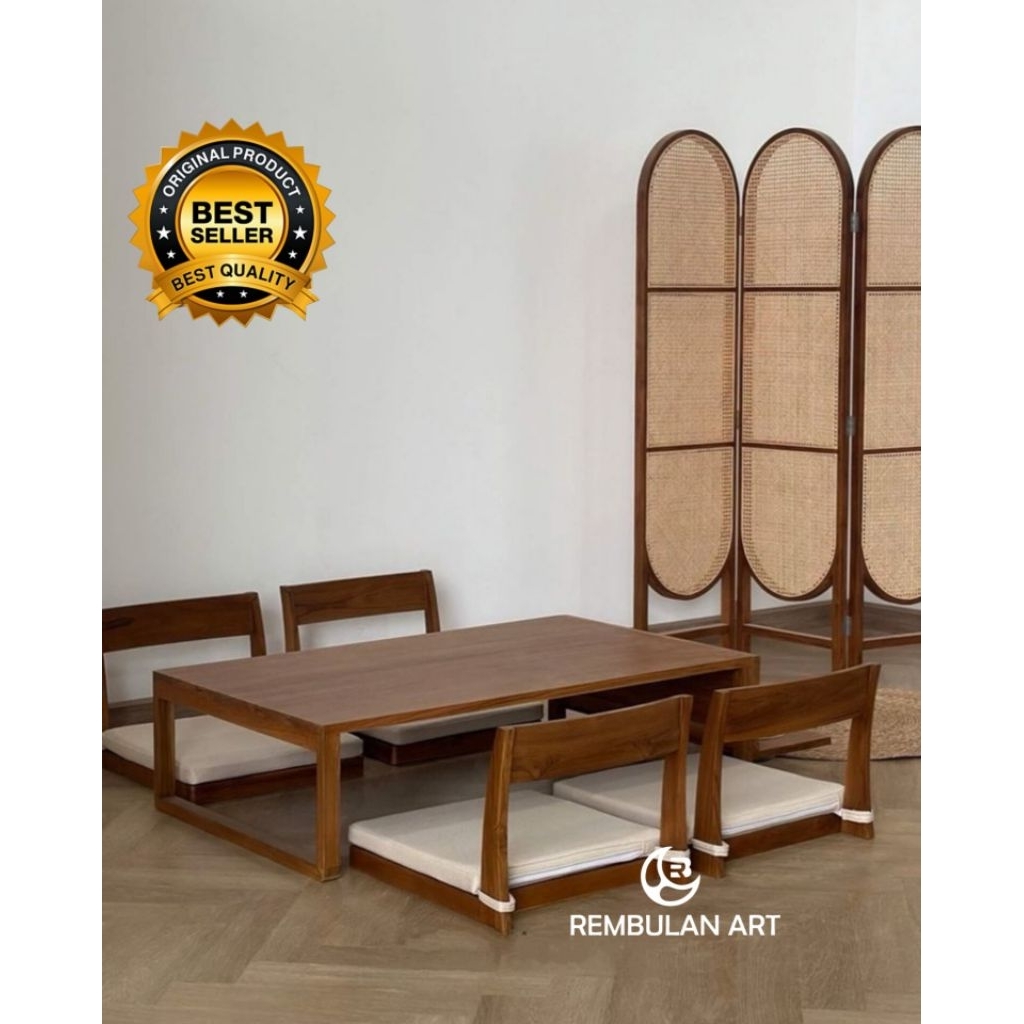 KURSI JATI LESEHAN JOK KURSI MAKAN CAFE KURSI CAFE MINIMALIS