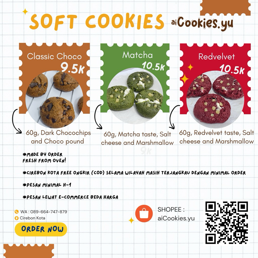 

SOFT COOKIES 60g by aiCookies.yu