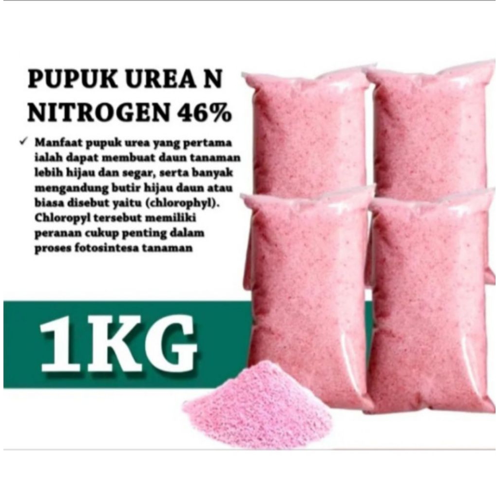 Promo Pupuk Urea 46 / Di Jamin Pupuk 100% Original / Pupuk Penyubur Tanaman / Kemasan 1 KG