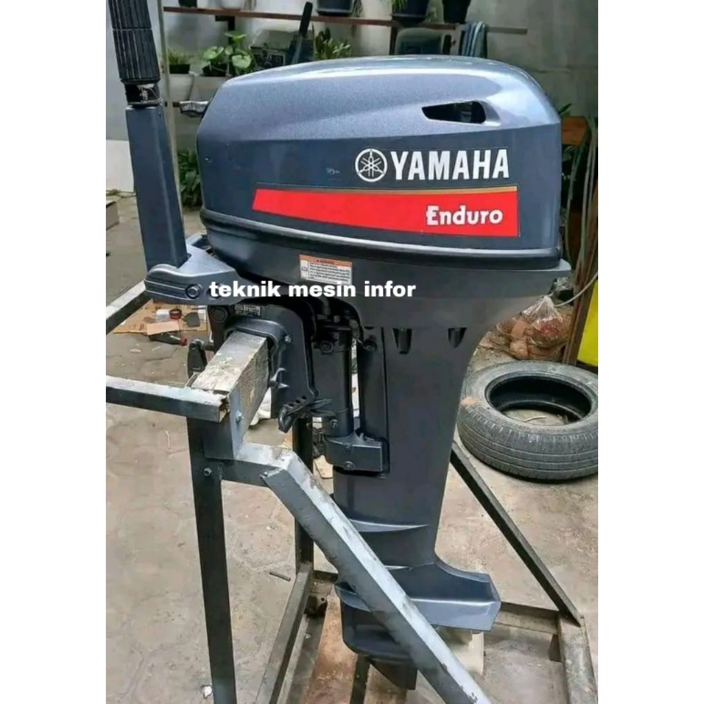 mesin perahu 15 pk outbond mesin tempel Yamaha 15 pk