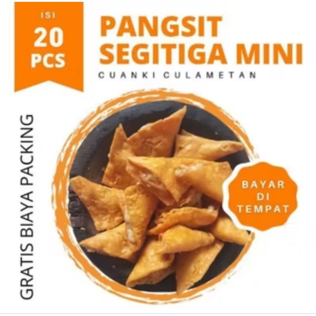 

PANGSIT KERING/PANGSIT SEGITIGA