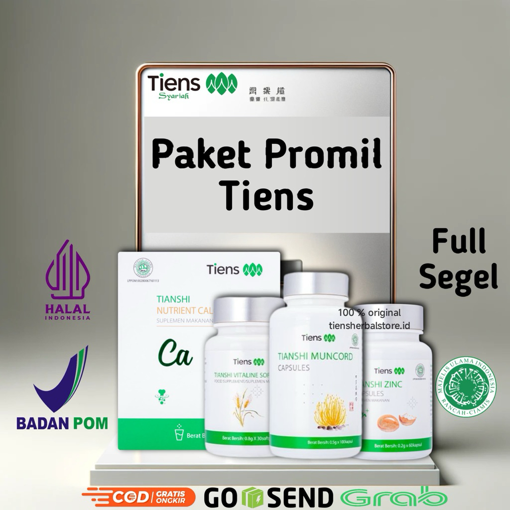 PAKET PROMIL TIENS / PROGRAM HAMIL SUAMI ISTRI / ORIGINAL TIANSHI