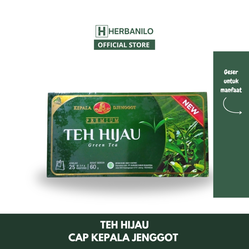 

Herbanilo - Teh Hijau Cap Kepala Djenggot / Green Tea Cap Kepala Djenggot