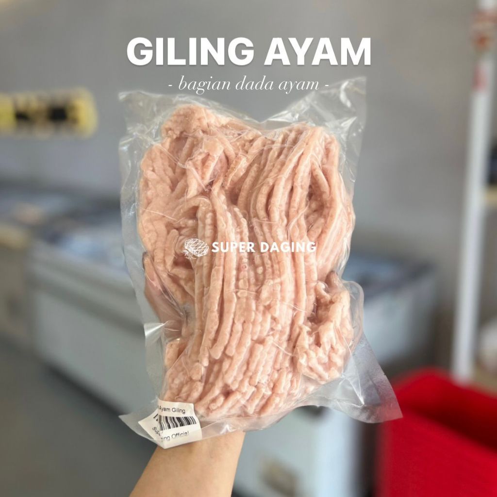

Daging Ayam Dada Giling 500g - Super Daging Semarang