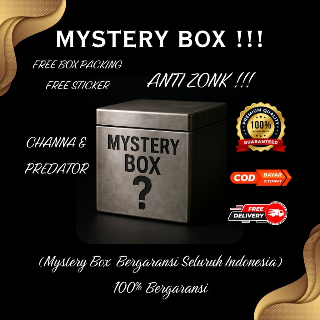 PREMIUM MYSTERY BOX? (Channa & Predator) | BEST SORTIRAN & JACKPOT | RANDOM ALL VARIANT | Berkualita
