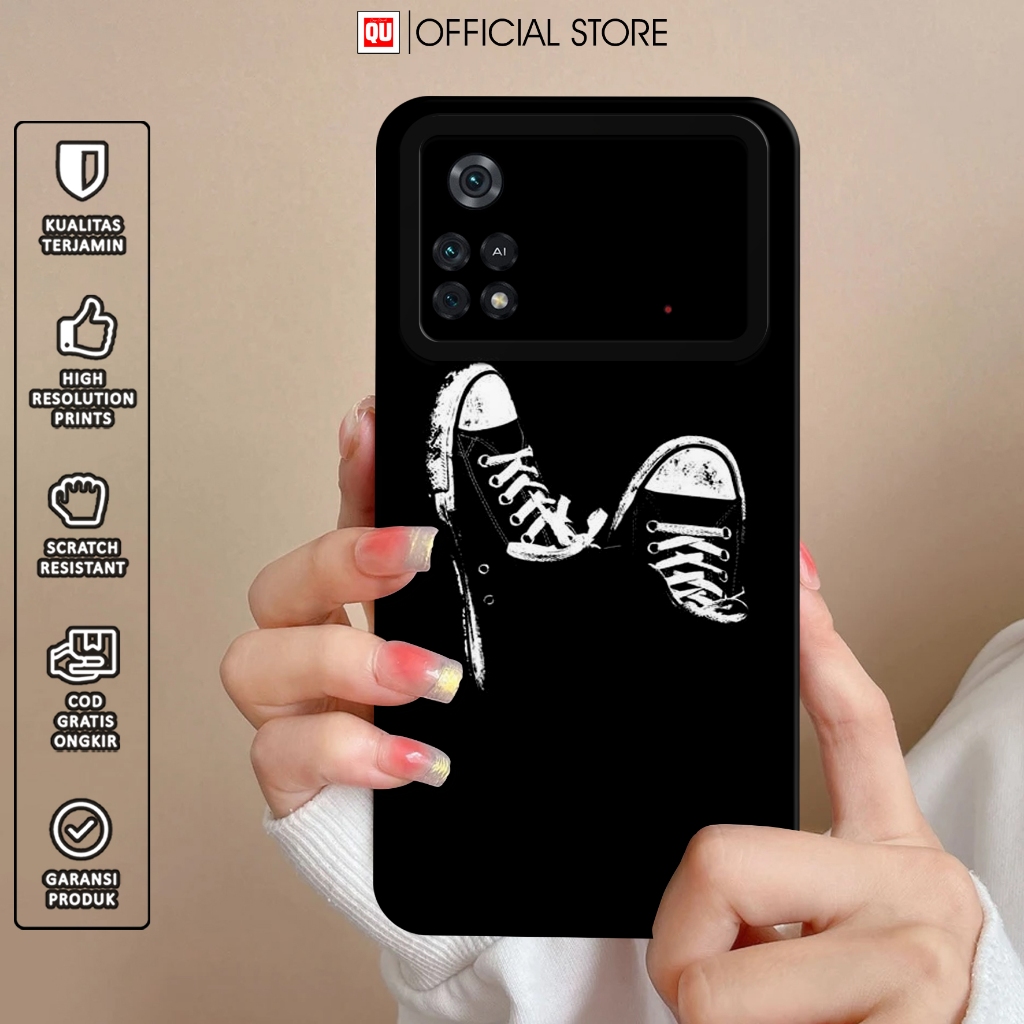 [ BLCK ] Case Hp For POCO M4 PRO 4G - Casing POCO M4 PRO 4G - Softcase Hp POCO M4 PRO - Silikon Hp -