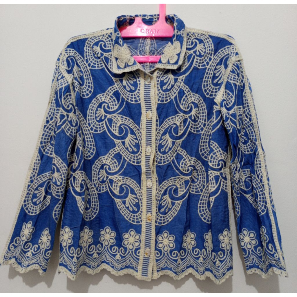 Atasan bordir,sulam Bangkok ready