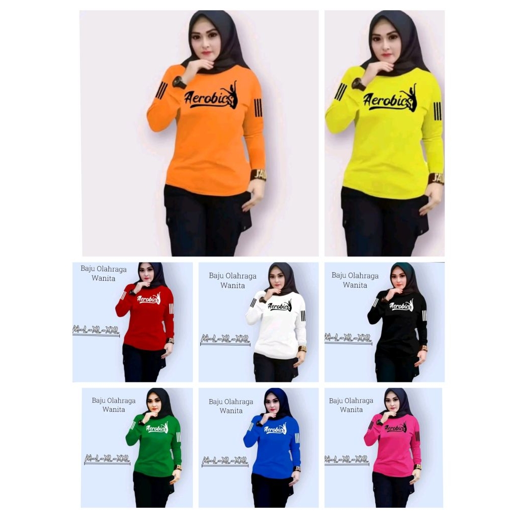 Baju olahraga wanita aerobik