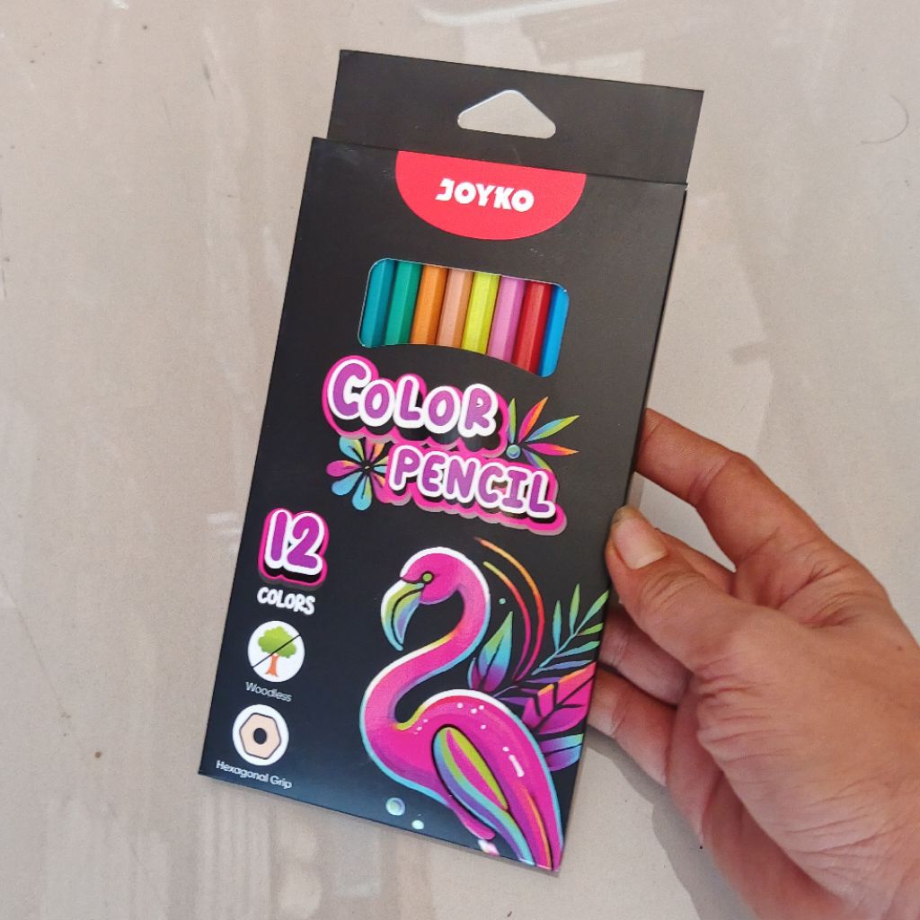 

1 Set Pensil Warna Joyko CP 0133-12 Warna