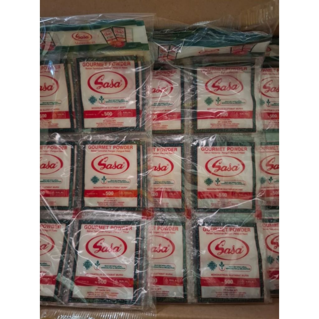 

Micin Sasa#Kemasan Sachet#5 gr#85 gr#220 gr