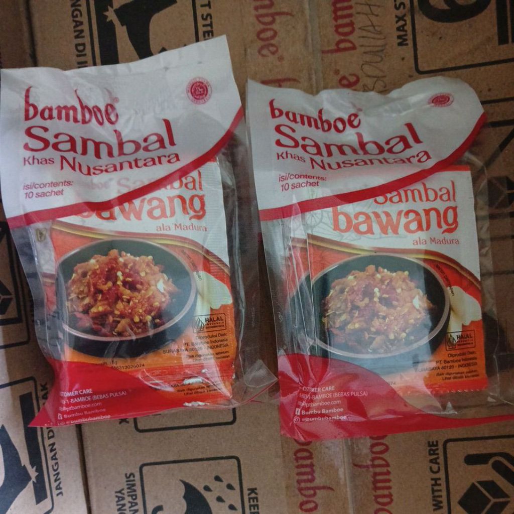 

Bamboe Sambal BAWANG ala Madura 15gr
