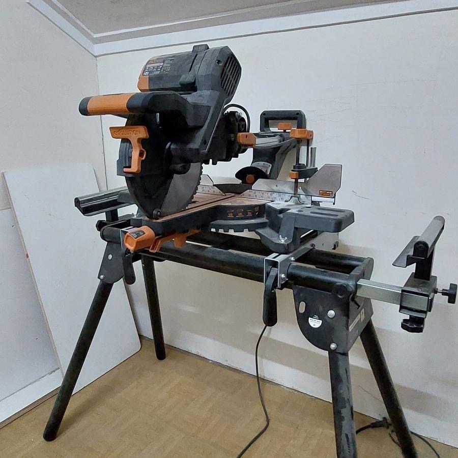 Evolution Double Bevel Mitre Saw RS255SMS-DB (Plus Stand)
