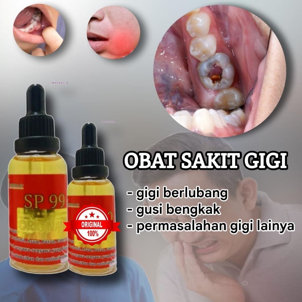 obat sakit gigi berlubang paling ampuh  SP99 obat sakit gigi dan gusi anak Dan dewasa