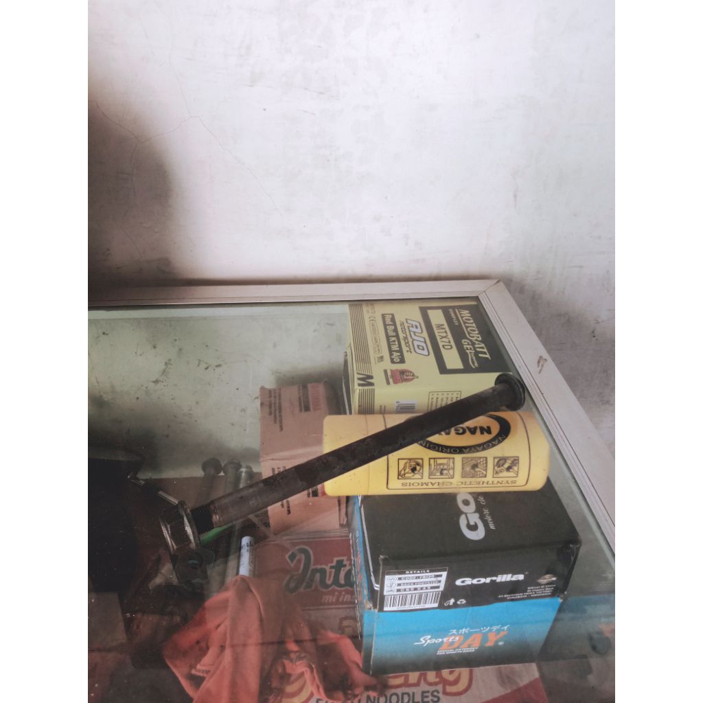 As roda belakang tiger revo, tiger lama original copotan