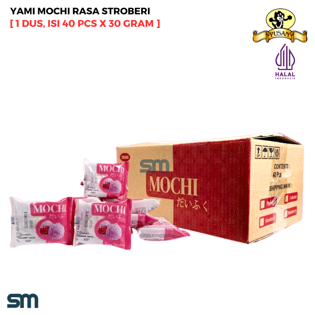 

PUSAN YAMI MOCHI ANEKA RASA [1 DUS, ISI 40 PCS]