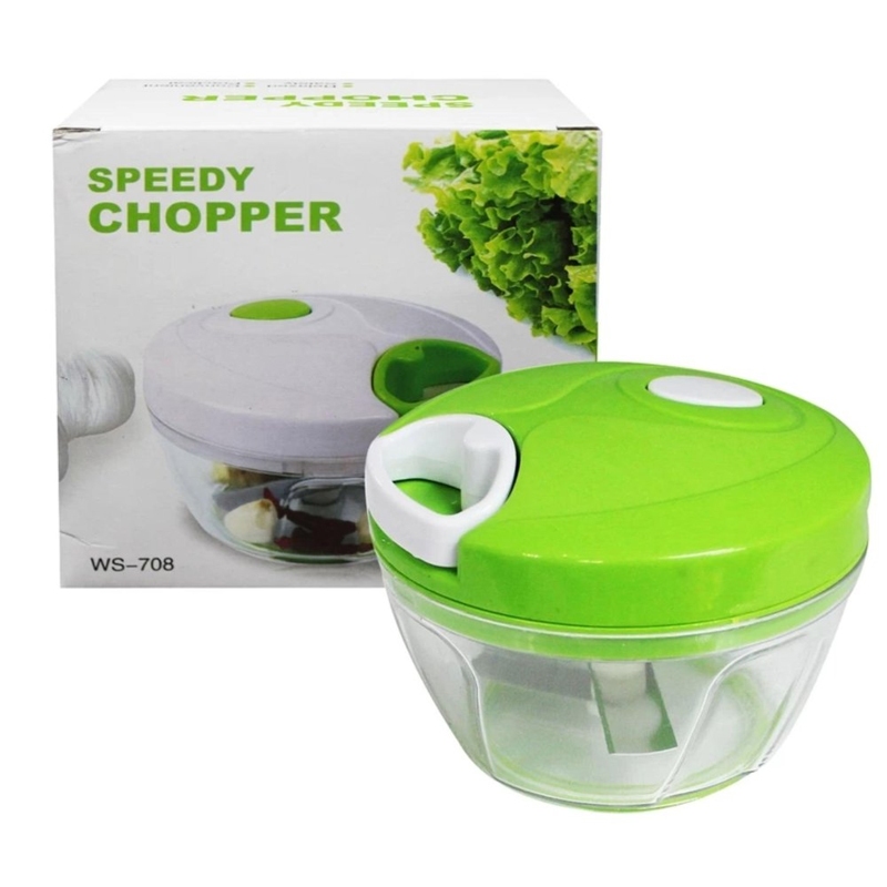 Blender Tarik Manual – Speedy Chopper | Alat Cincang Serbaguna Tanpa Listrik