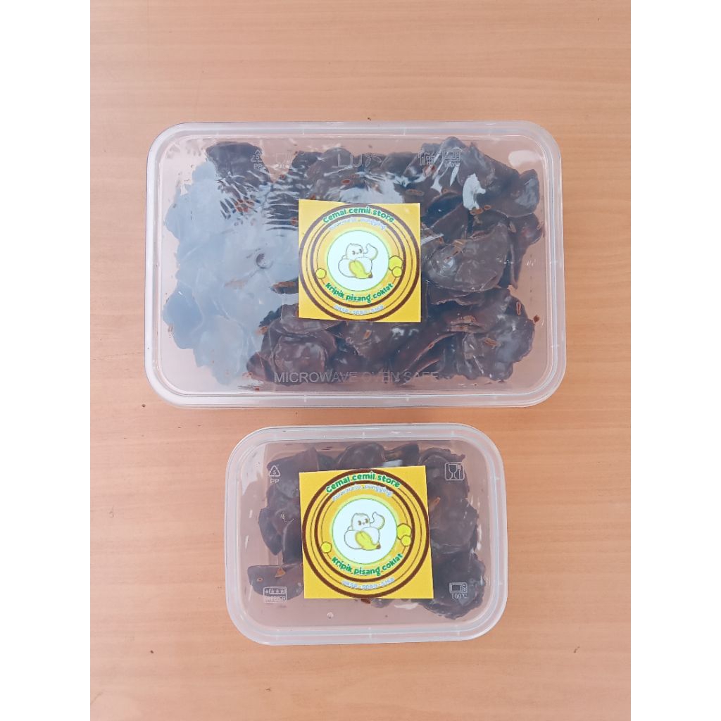 

Kripik Pisang Coklat Lumer varian Strawberry Coklat 250 ml / 50 gr