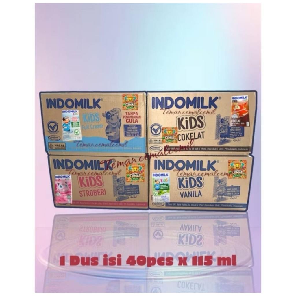 

Susu Indomilk kids aneka rasa 115 ml