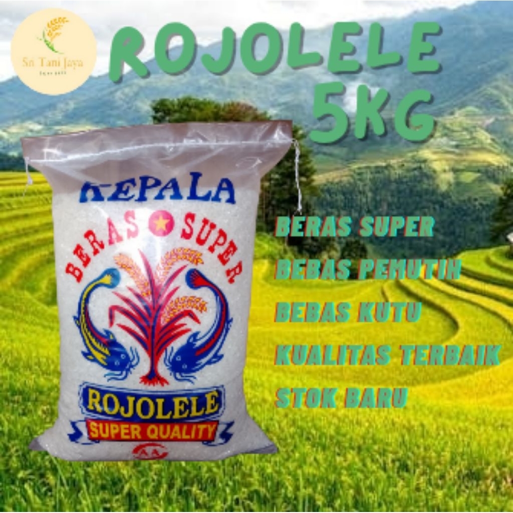 

BERAS PREMIUM ROJOLELE 5KG