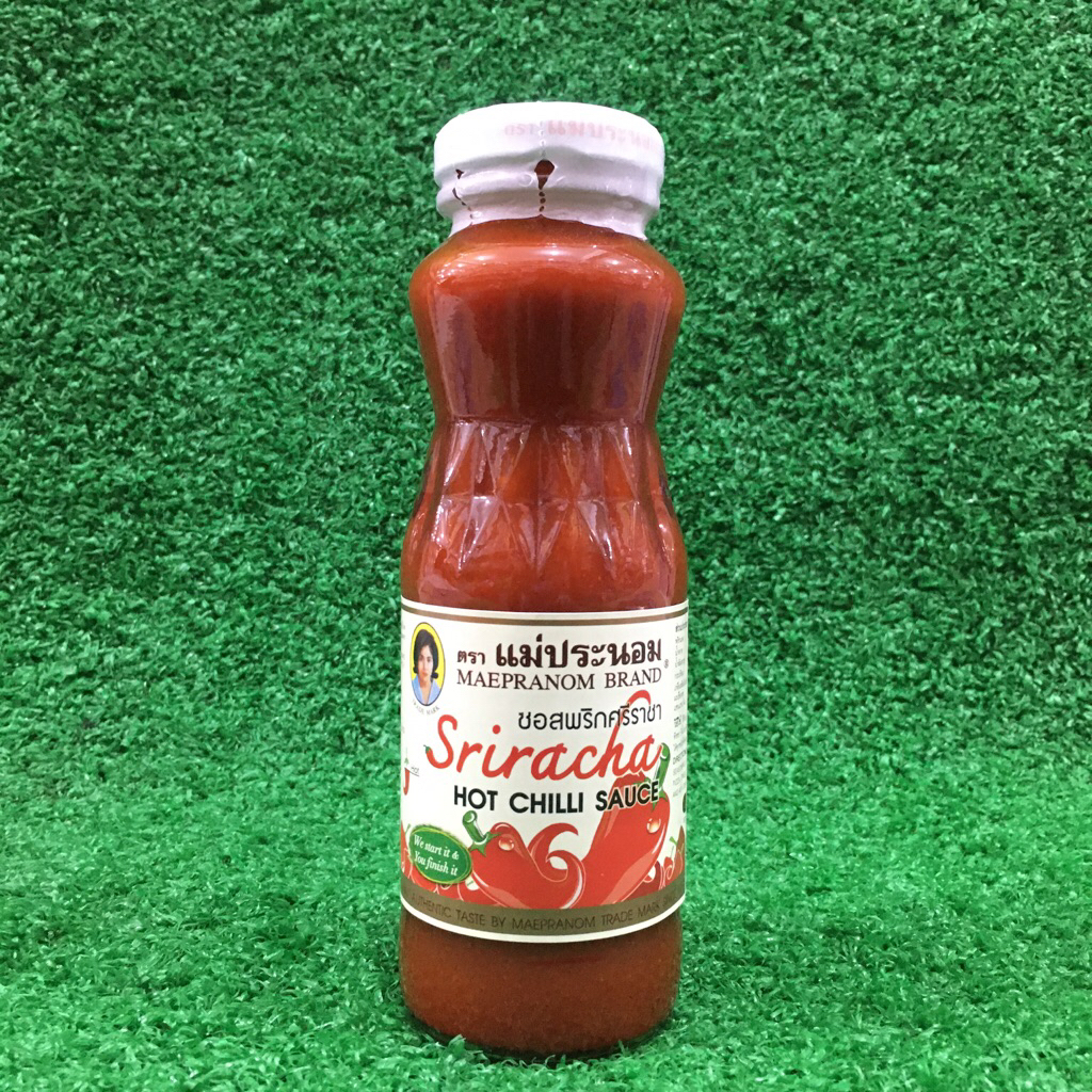 Maepranom Sriracha Hot Chili Sauce Saus Cabe 226gr Impor Thailand HALAL