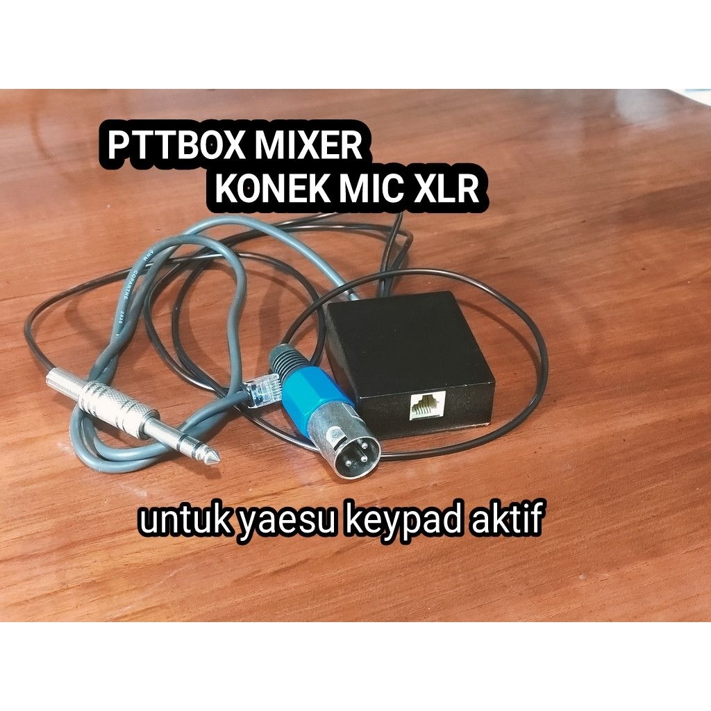 PTT BOX MIXER KONEK XLR UTK RIG
