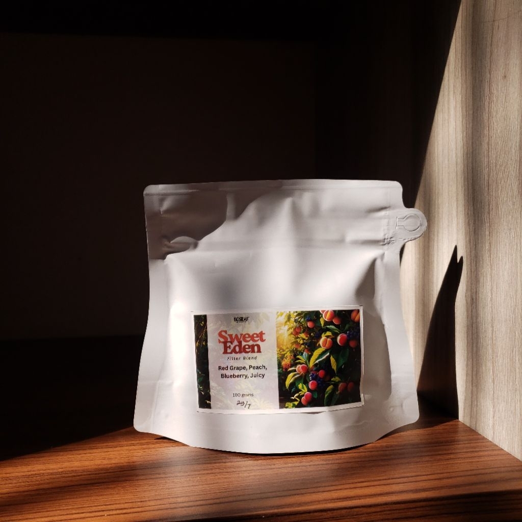 

Kopi Arabika Sweet Eden Filter Blend, Boskaf Coffee Roaster