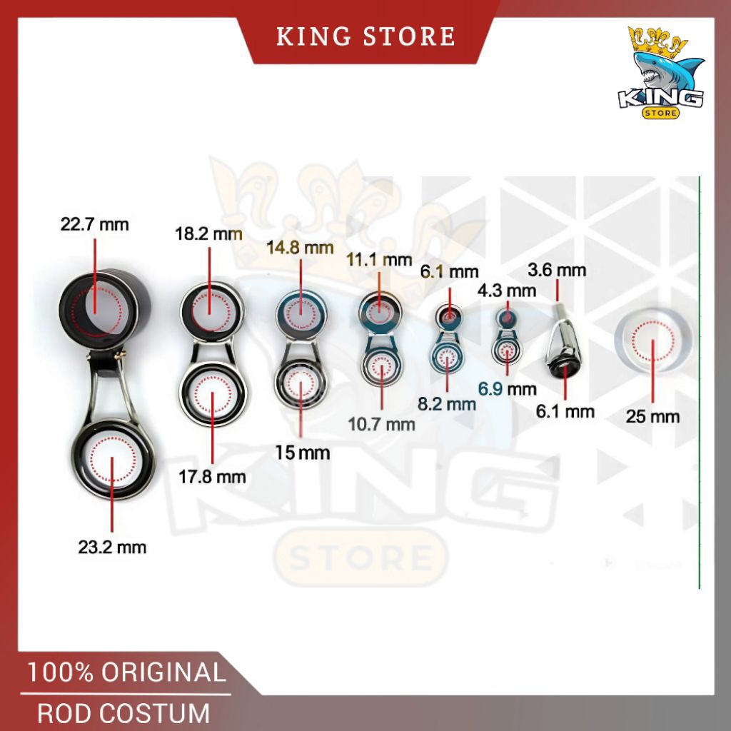 KING* RING SET JORAN SURF UKURAN 420