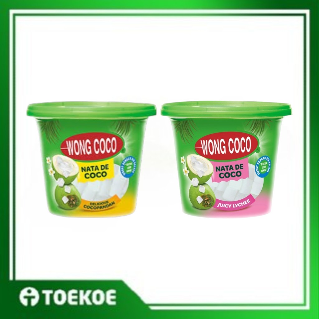 

TOEKOE Wong Coco Nata De Coco 1kg Cocopandan Lychee