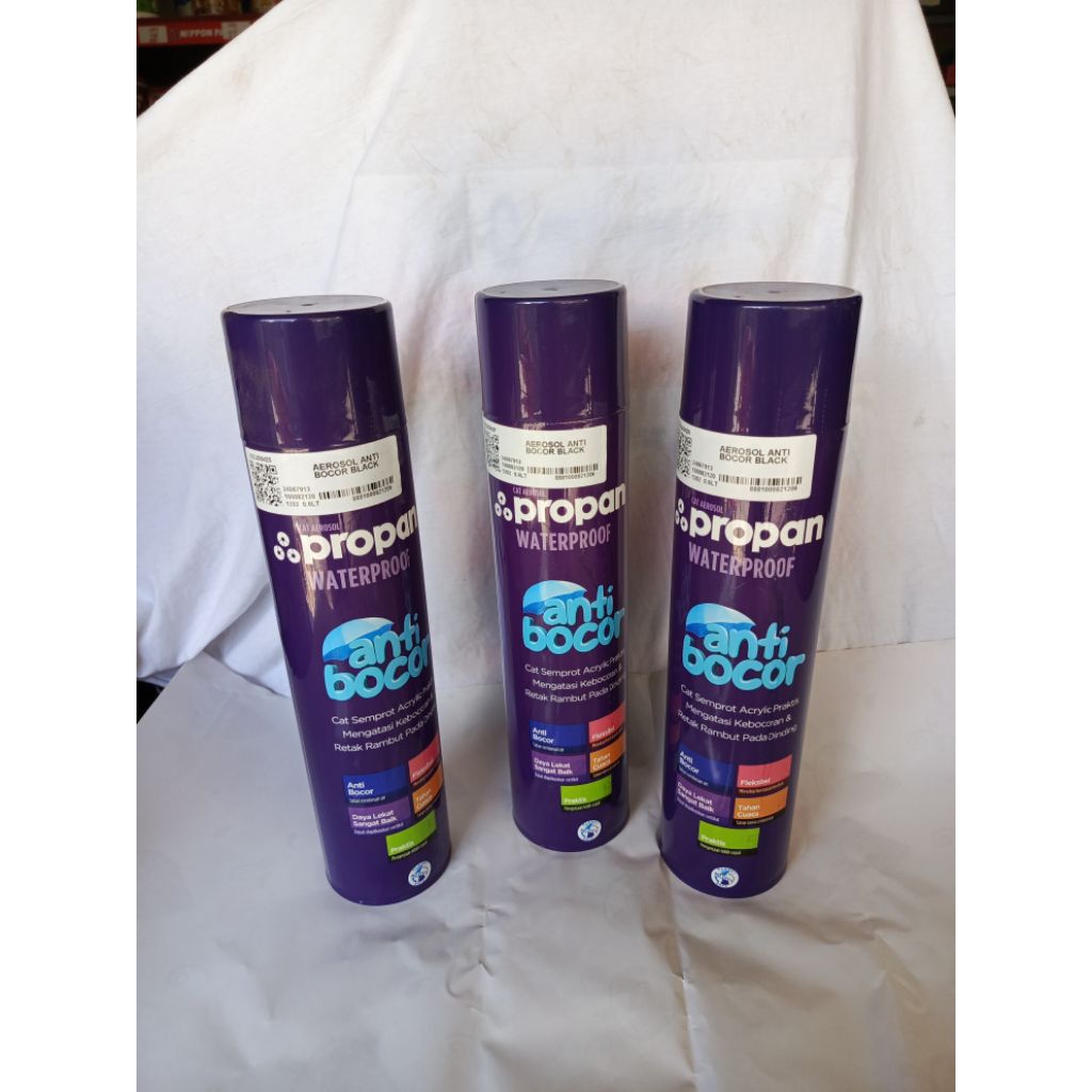 Cat Aerosol propan Waterproof cat tembok anti bocor 0,6Lt