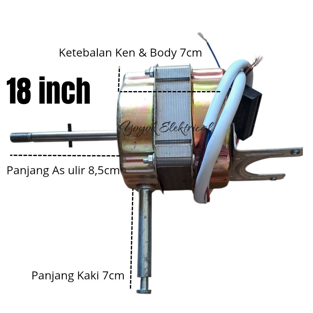 Dinamo Kipas Angin Dinding | Dinamo Kipas Angin 18inch Wallfan