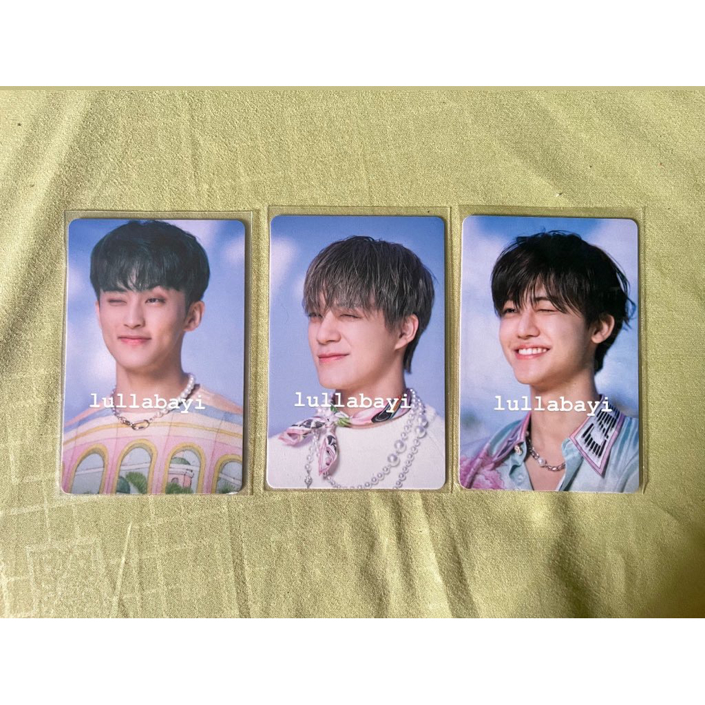 wts want to sale photocard pc dicon wink mark jeno jaemin nct dream