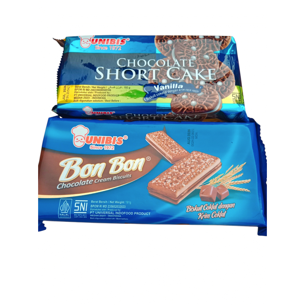 

Only 15 k paket 2 biskuit Bon2(191g) dan chocolate Short cake vanilla(192g)