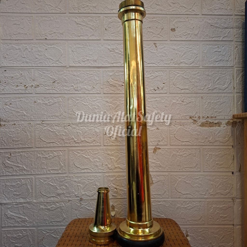 Jet Nozzle Pemadam 2,5 Inch Kuningan Crome Murah