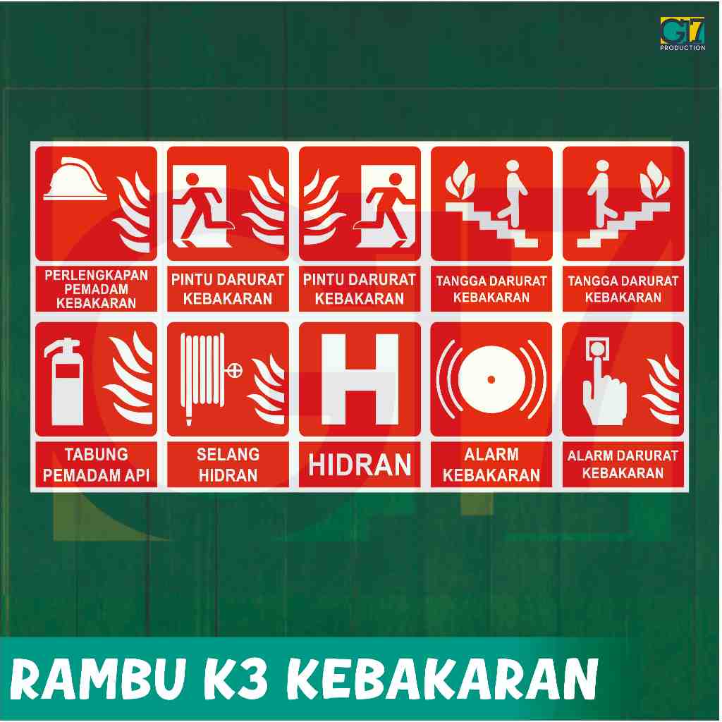 RAMBU K3 KEBAKARAN / RAMBU KEBAKARAN