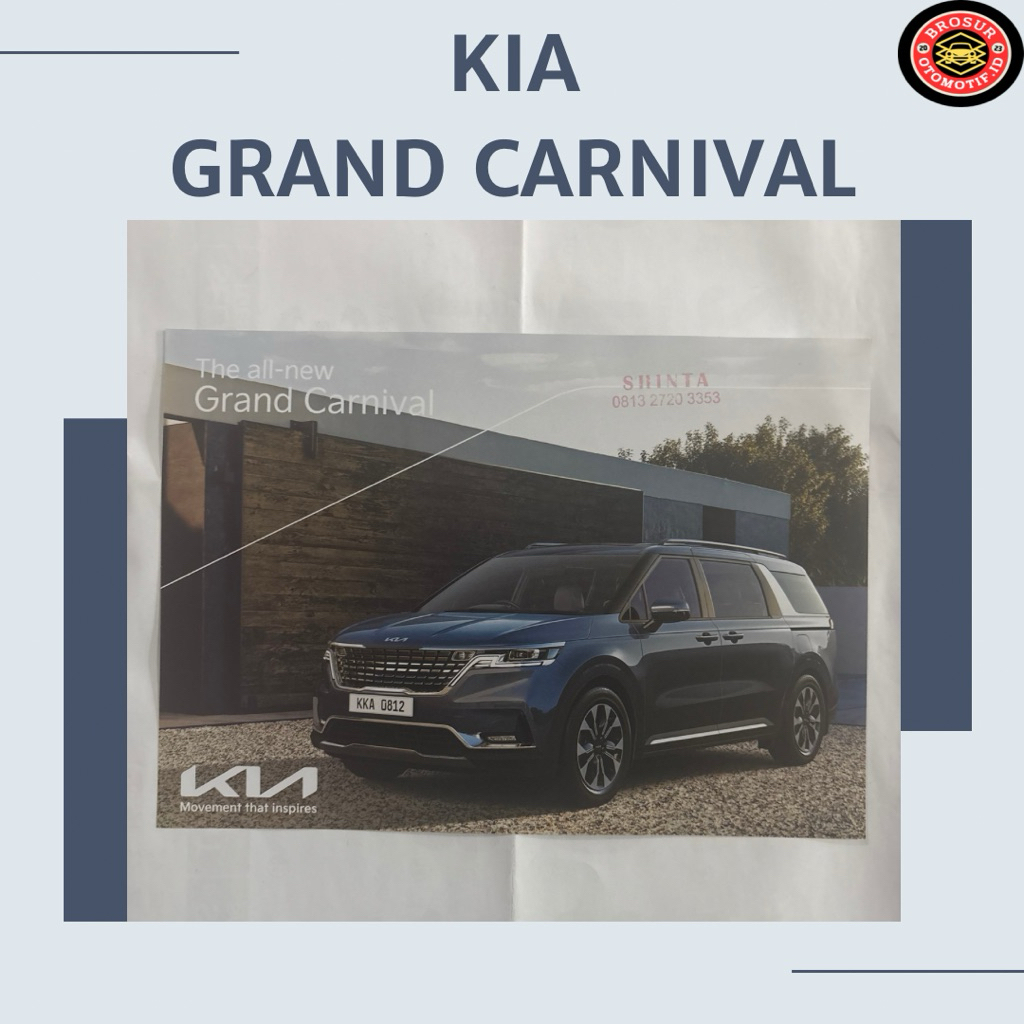 Brosur KIA Grand Carnival ( flyer )