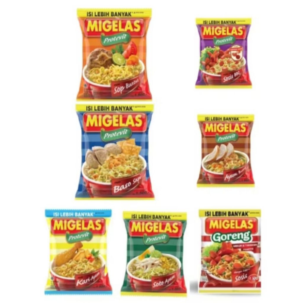 

Mie Gelas 1 Renceng isi 15 sachet