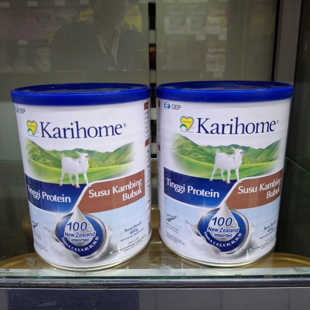 

KARIHOME SUSU KAMBING TINGGI PROTEIN 400GR { Exp April 2027 }