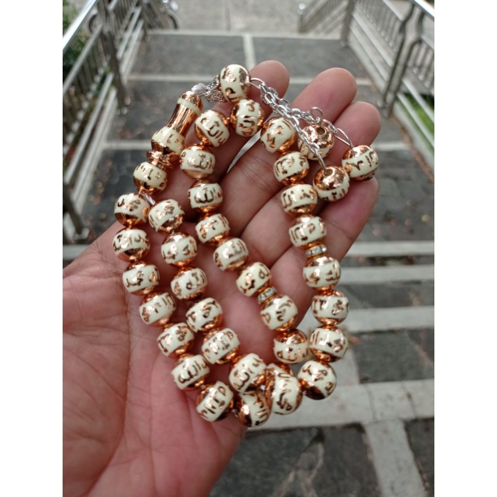 Tasbih madinah motif ukir allah