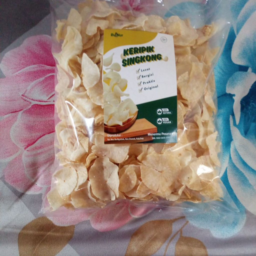 

Keripik singkong orijinal home industri pedesaan.